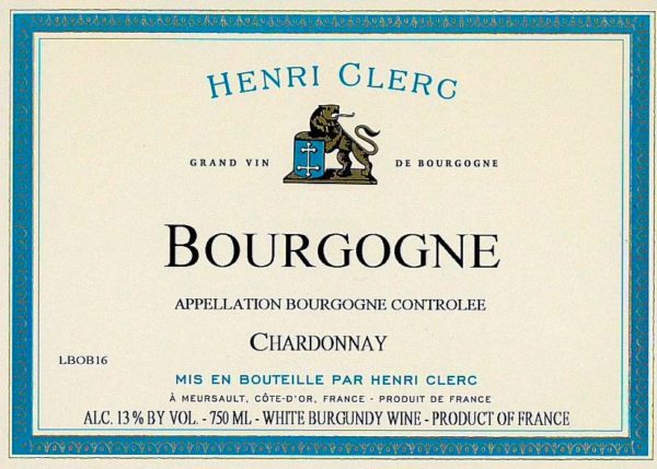 Clerc Bourgogne Blanc