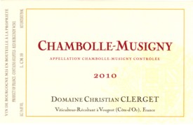 Clerget Chambolle Musigny