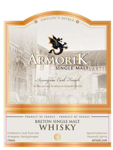 Breton Single Malt Whisky – Armagnac Cask Finish – VOS Selections