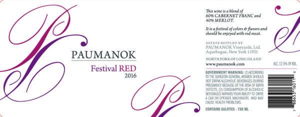PAUMANOK 2016 Festival Red