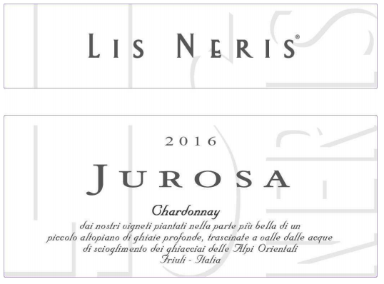 Lis Neris Chardonnay Jurosa