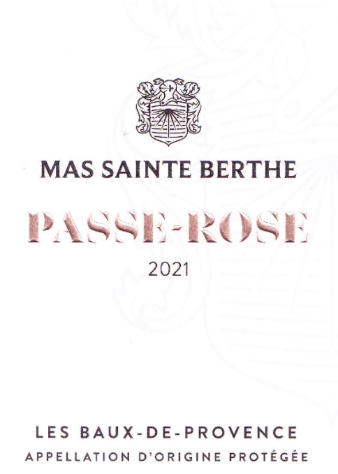 Mas Sainte Berthe rosé
